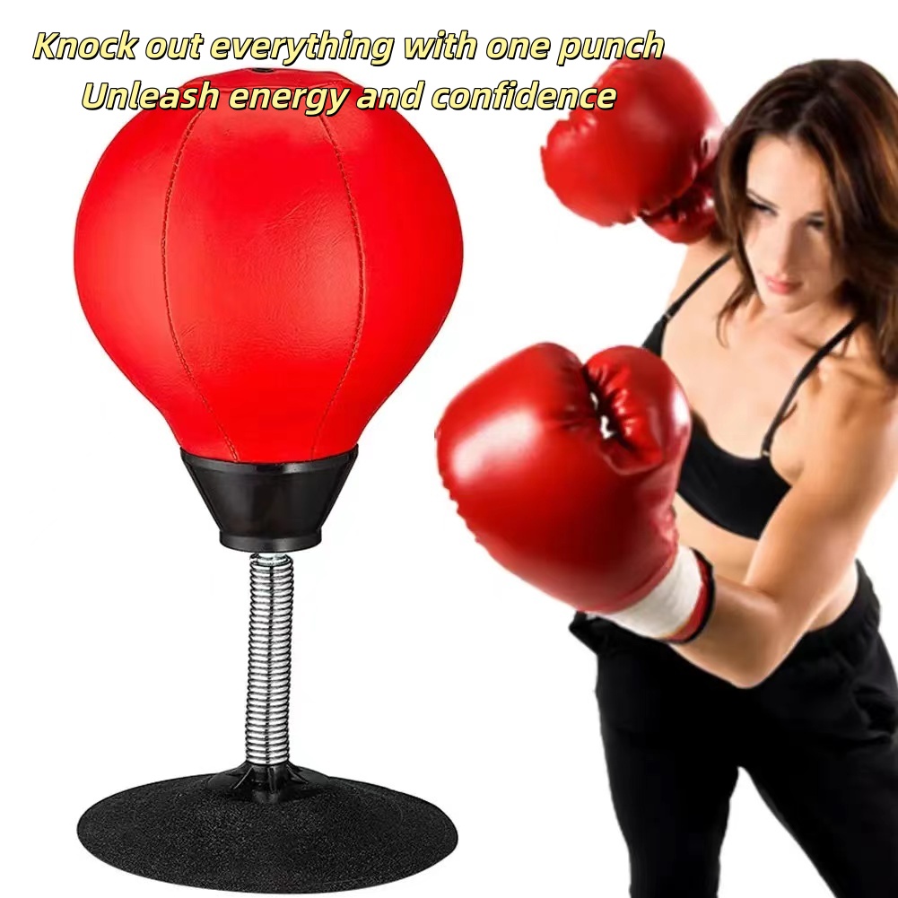 Outdoor Sports Accessories - Boxing Practice Ball Creative Sucker Improve