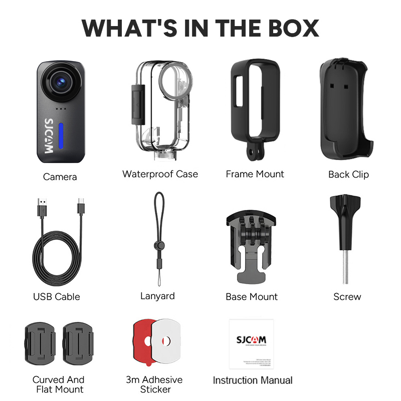 Outdoor Sport Usa - SJCAM C110+ 4K 30fps Action Camera