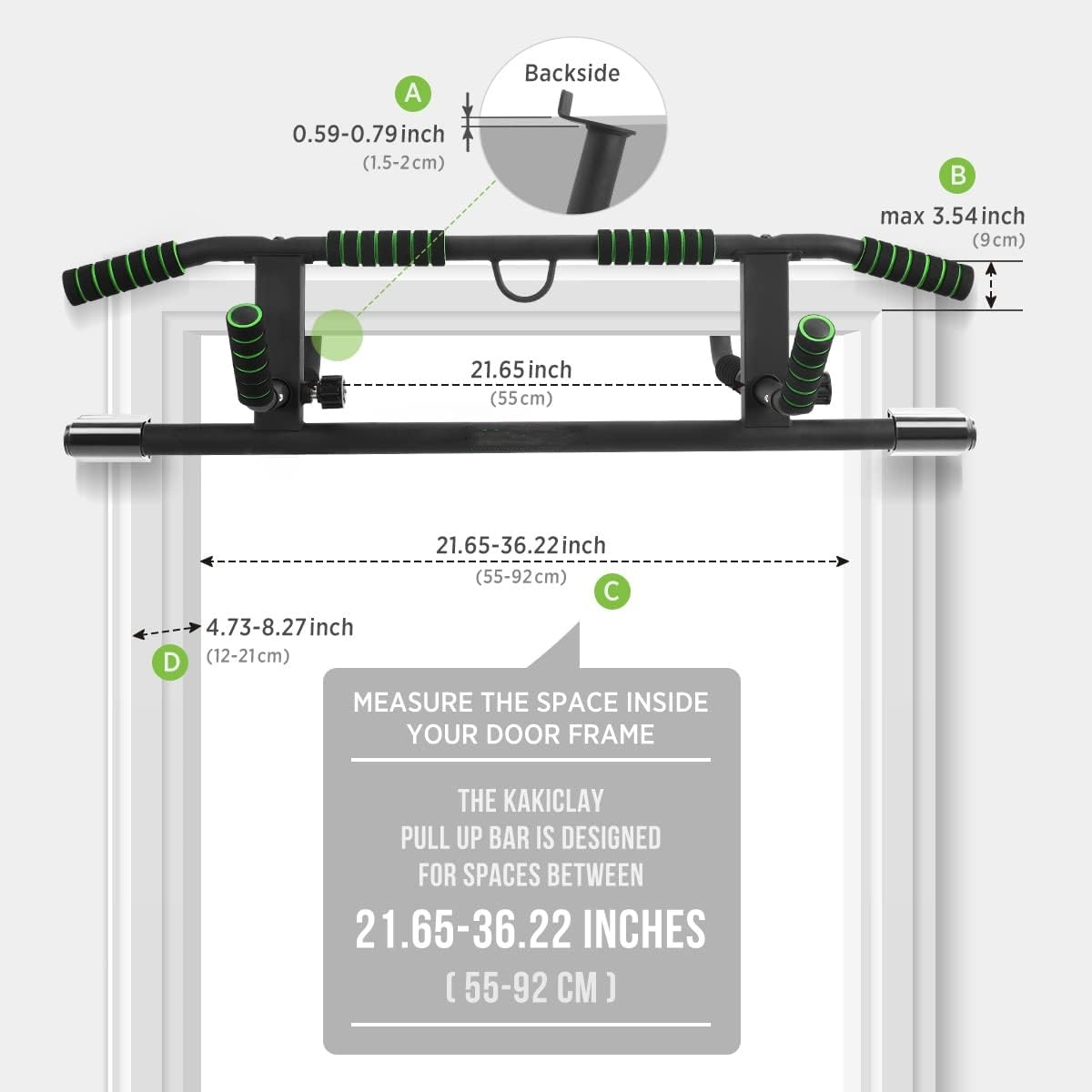Chin Bar Doorway - Wellshow Sport Doorway Pull up Bar