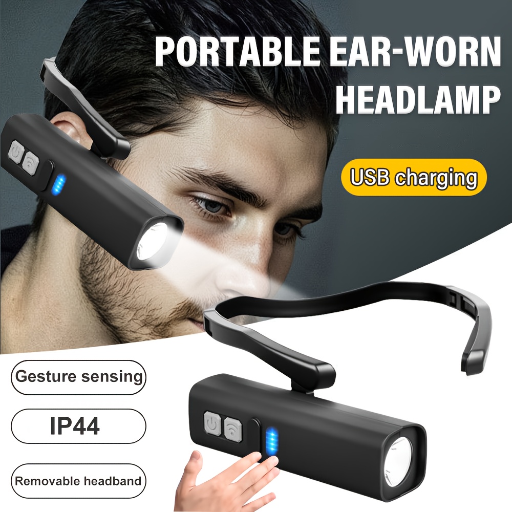 Outdoor Sports Accessories - 2025 Ear Clip Headlamp– Bright LED
