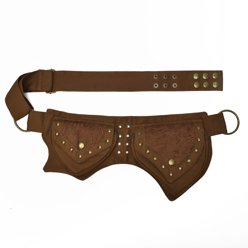 Medieval Punk Waist Bag Steamp - Outdoor Sports Accessories recension och pris