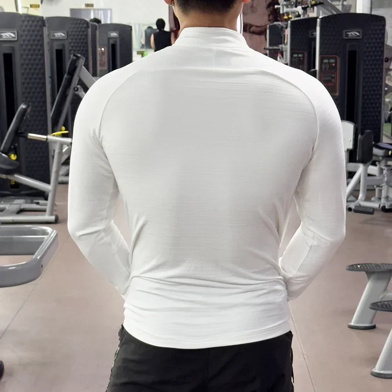 Men's Gym Tights Jacket Runnin - Outdoor Sport Jacket Men recension och pris