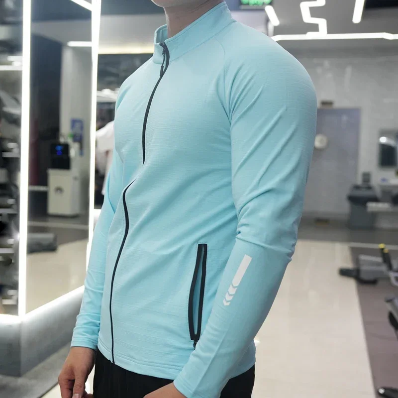 Men's Gym Tights Jacket Runnin - Outdoor Sport Jacket Men recension och pris