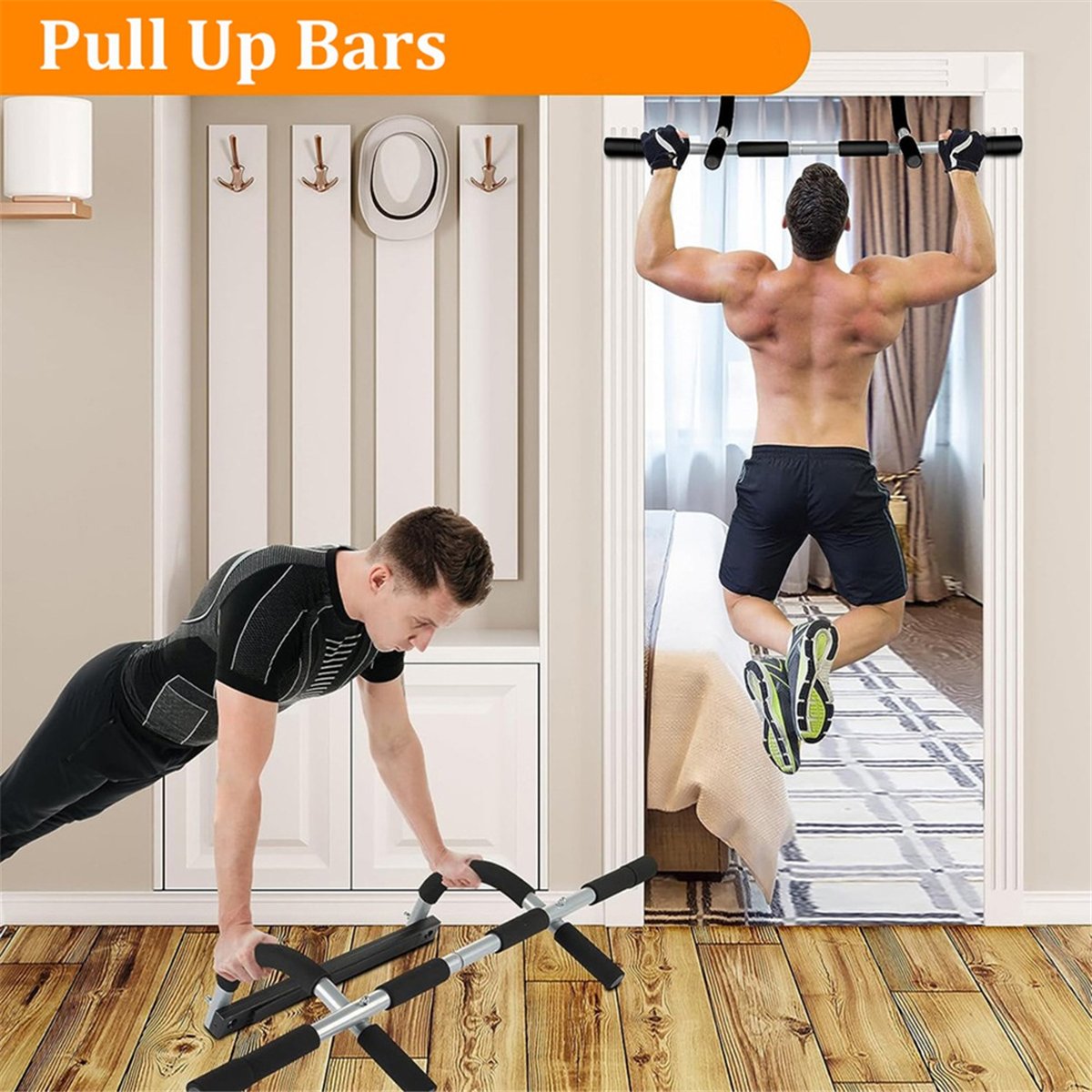 ABST Wall Mounted Pull Up Bar  - Chin Bar Doorway recension och pris