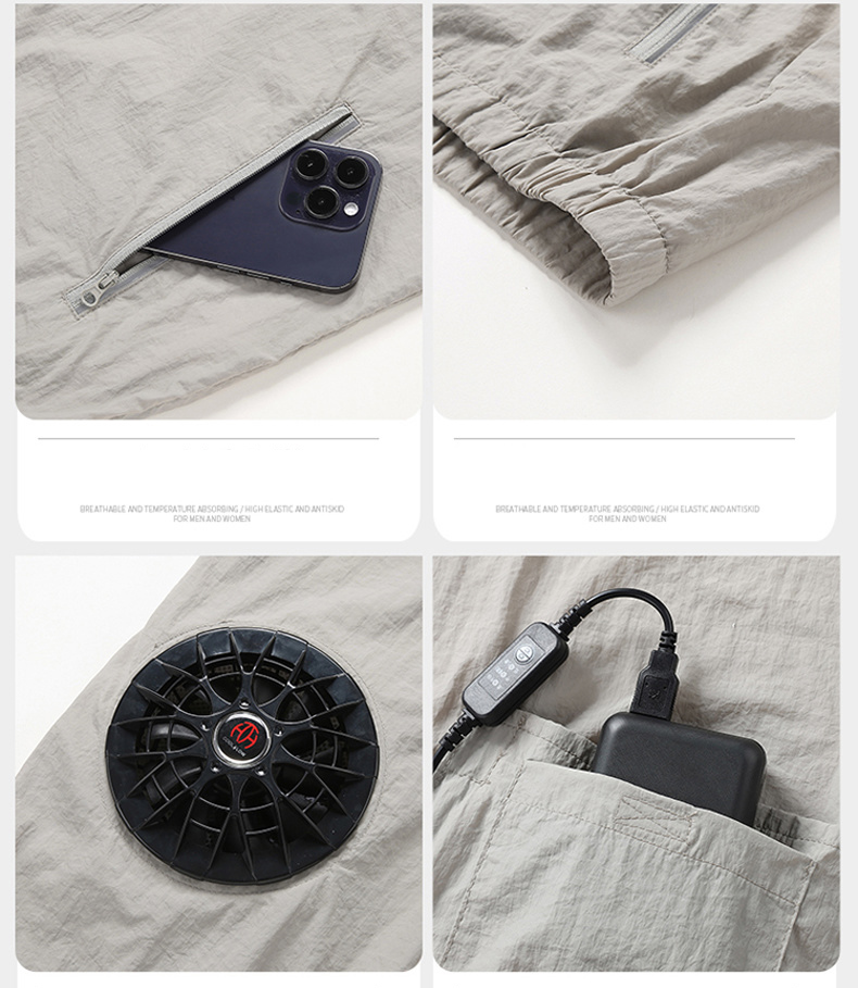 Summer Sport Fan Air Condition - Outdoor Sport Brand Jacket recension och pris