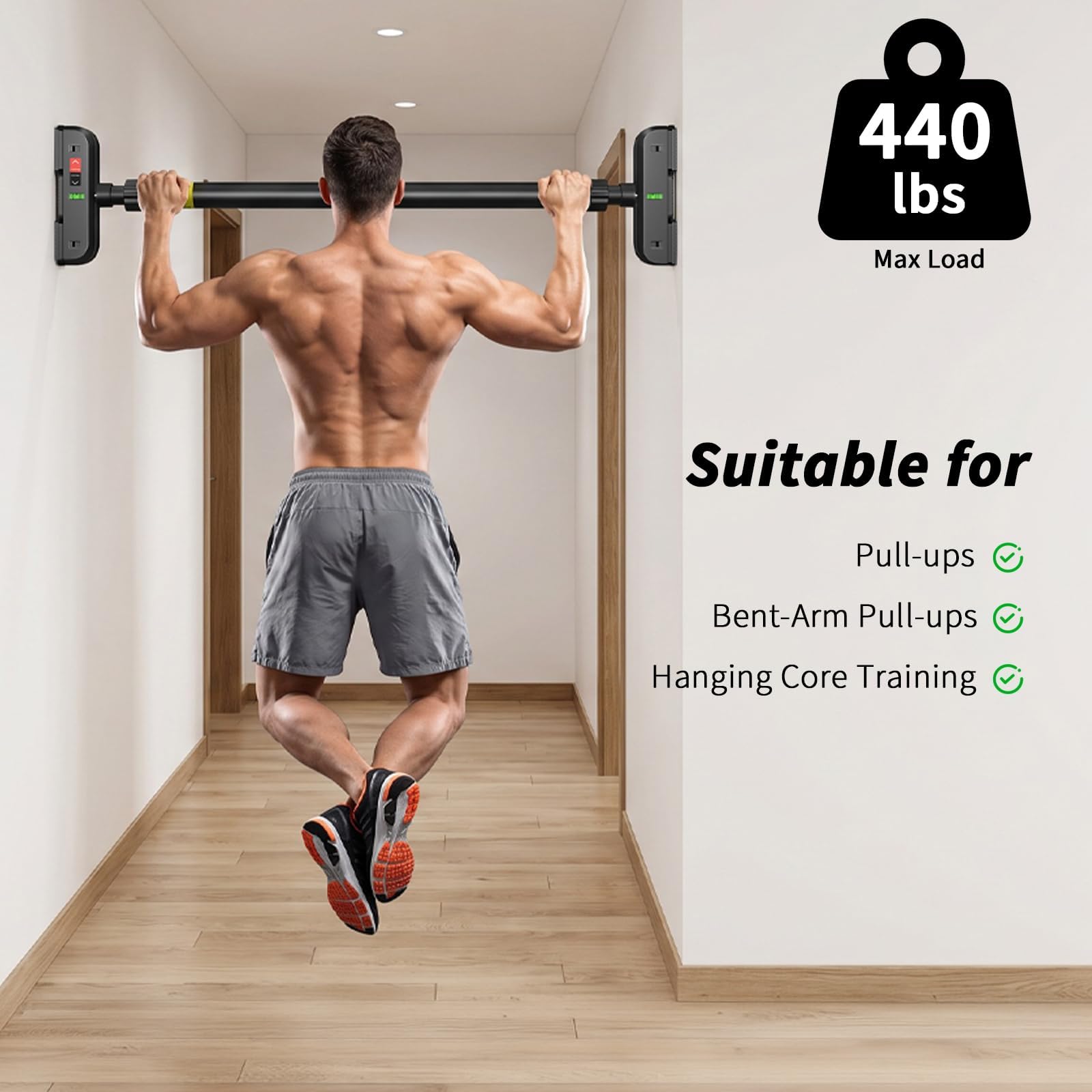 Doorway Pull Up Bar No Screws  - Chin Bar Doorway recension och pris