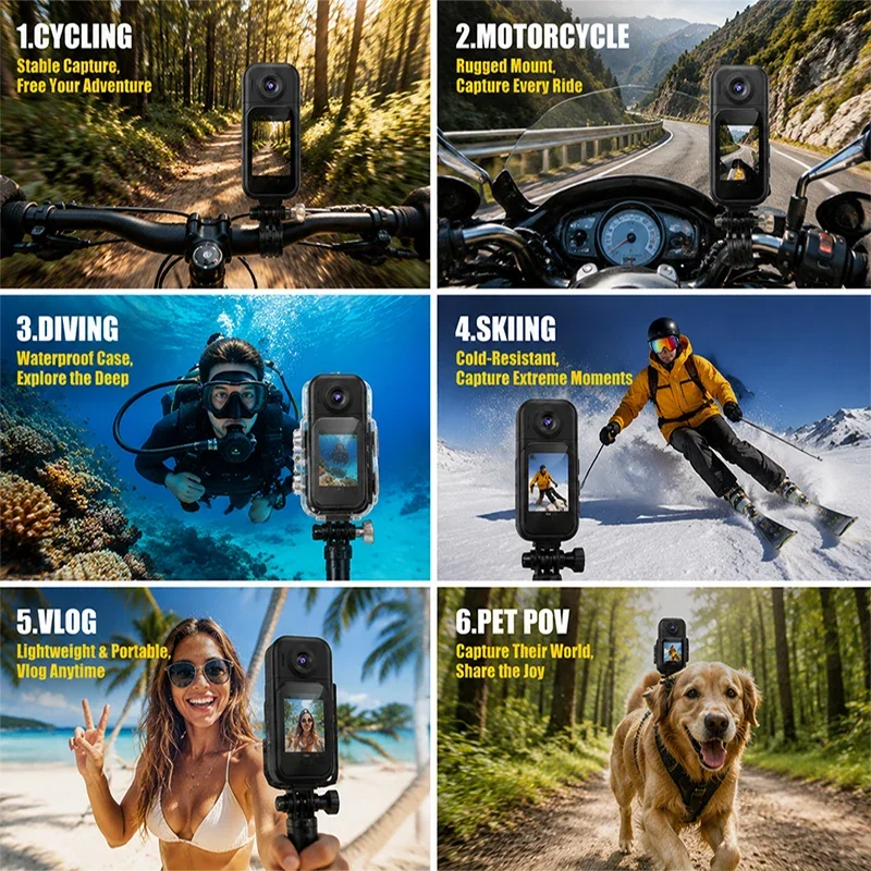 4K/1080P/30FPS HD Camera Mini  - Outdoor Sport Ideas recension och pris