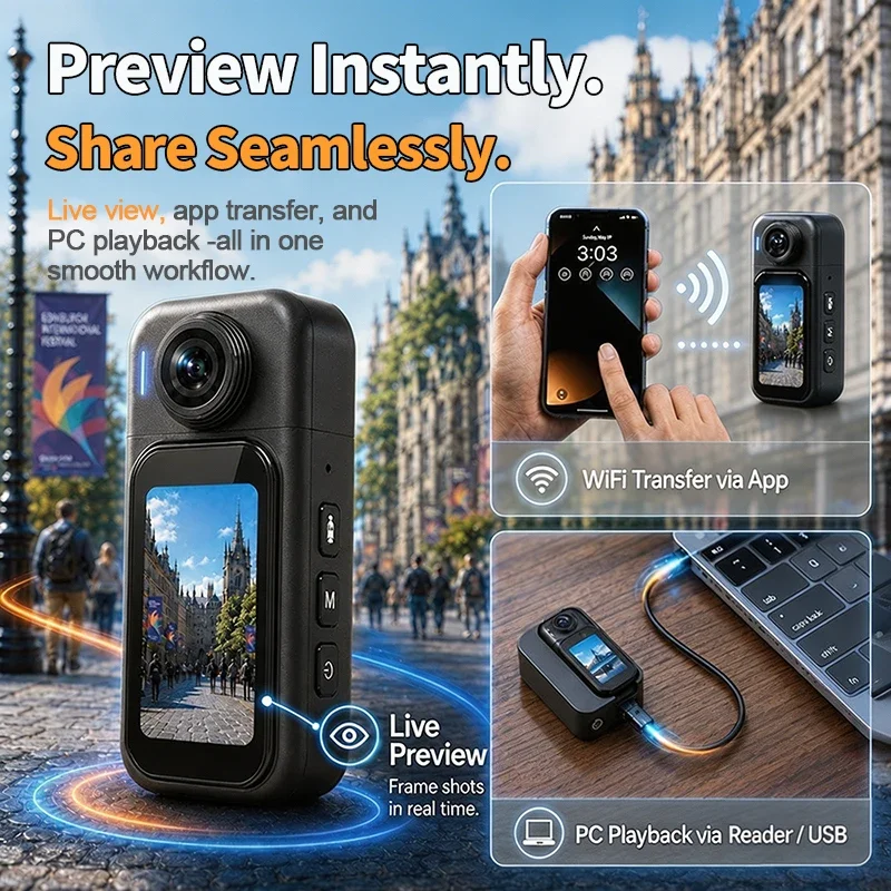 4K/1080P/30FPS HD Camera Mini  - Outdoor Sport Ideas recension och pris