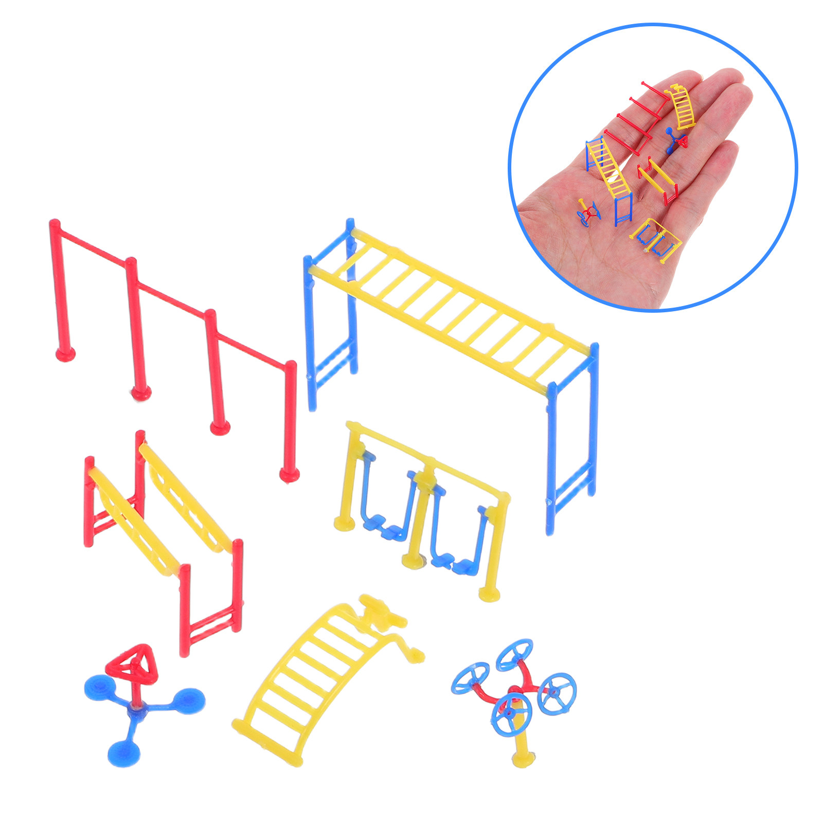 1Set Miniature Plastic Outdoor - Outdoor Sports Accessories recension och pris