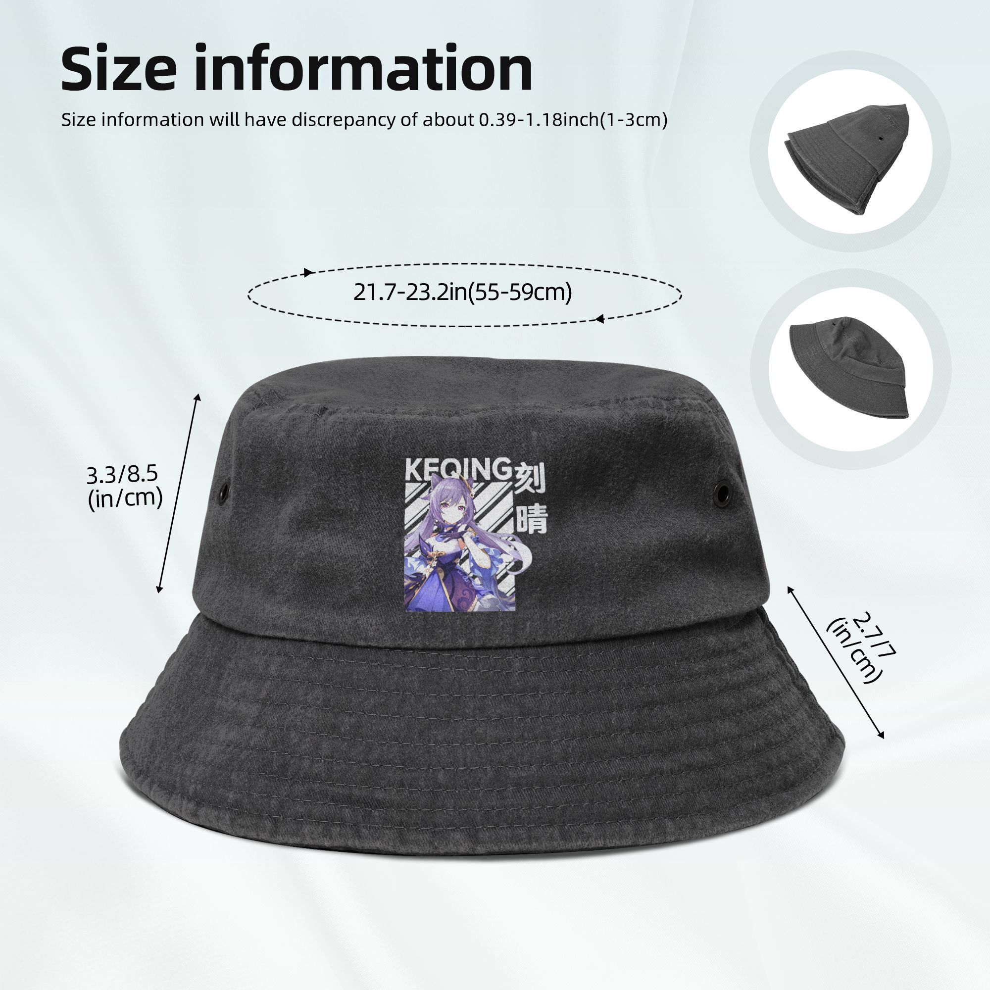 Unisex Distressed Washed Bucke - Outdoor Sport Ideas recension och pris
