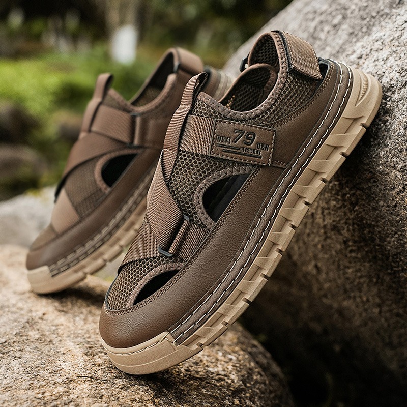 Mens Sandals Summer Mesh Breat - Outdoor Sport Outfit recension och pris