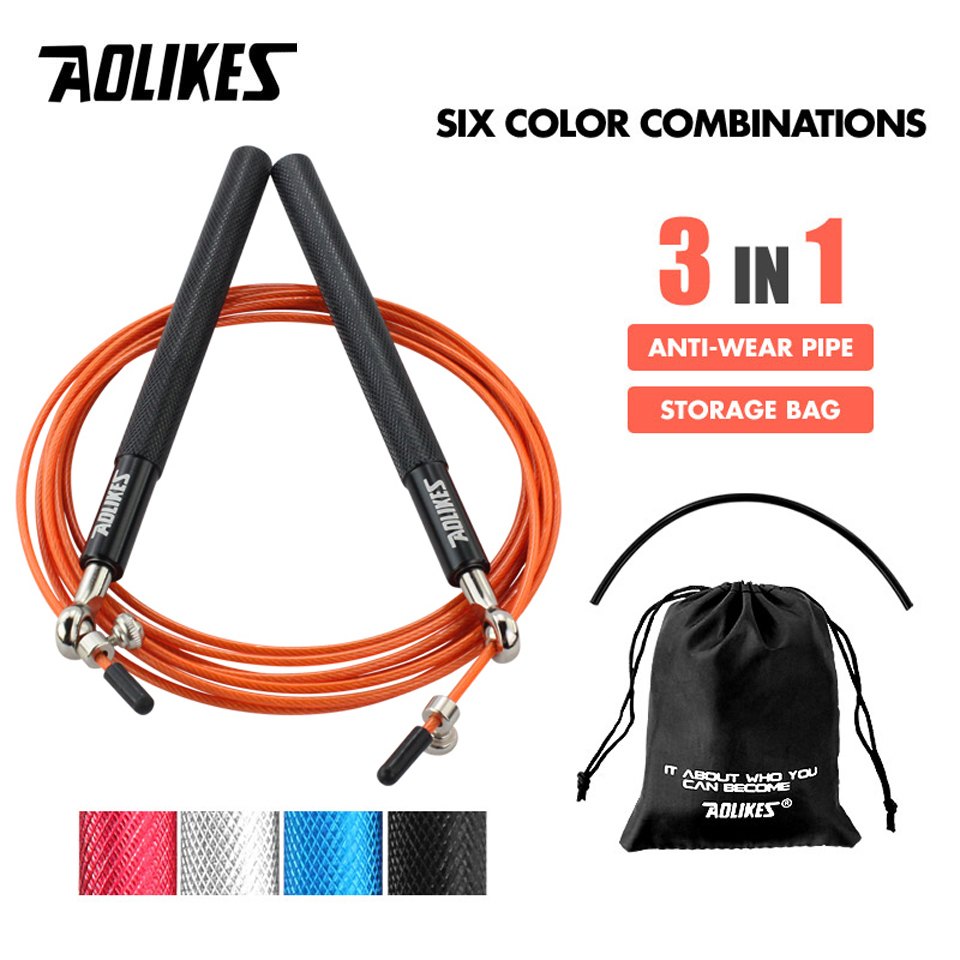 AOLIKES 1PCS Crossfit Speed Ju - Speed Skipping Rope recension och pris