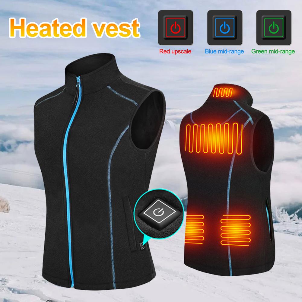 Women Heated Vest Winter Elect - Outdoor Sport Jacket Men recension och pris