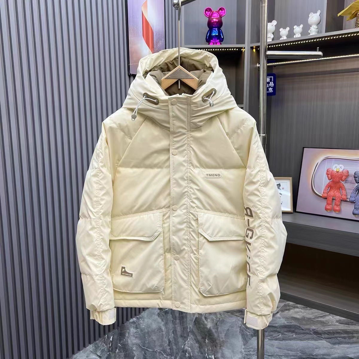 Men's Winter Down Jacket Winte - Outdoor Sport Jacket Men recension och pris